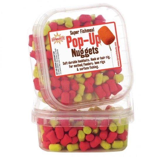 DYNAMITE BAITS Dinamita Match Pellets Amarillo Rojo Pop-ups