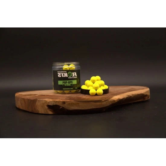 Floki's Baits Pop Ups Piña Amarillo Fluor 70g - Imagen 2