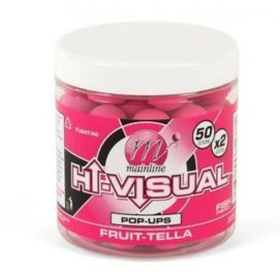 Mainline Hi-Visual Pop-Ups Pink Fruit Tella 15 Mm