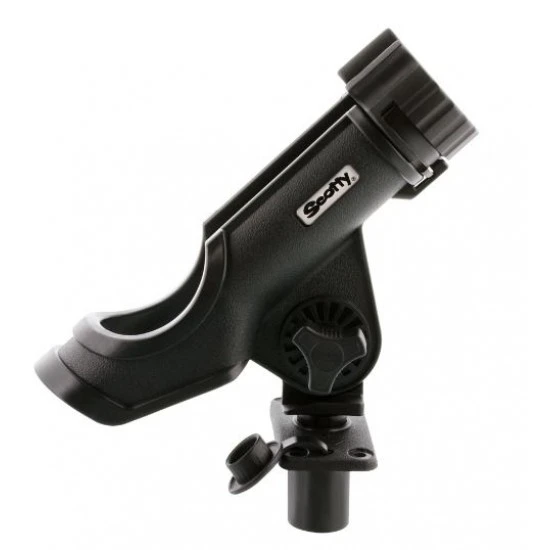 Scotty Powerlock Rod Holder Flush Deck Mount Negro - Imagen 3