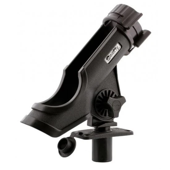 Scotty Powerlock Rod Holder Flush Deck Mount Negro - Imagen 2