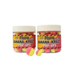 DYNAMITE BAITS Pop-Ups De Dos Tonos Dynamite Krill Y Banana Fluro 15 Mm