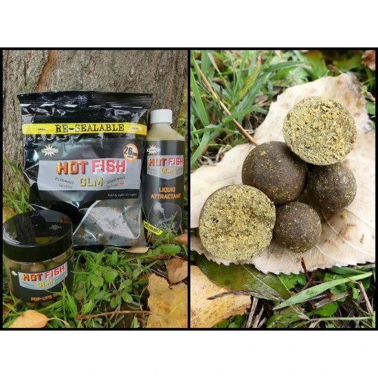 DYNAMITE BAITS Dinamita Hot Fish GLM Pop-Ups 15mm - Imagen 4
