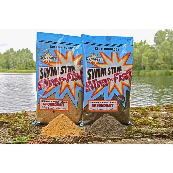 DYNAMITE BAITS Dynamite Swim Stim Commercial Groundbait Silver Fish Betaine Green 900g - Imagen 2